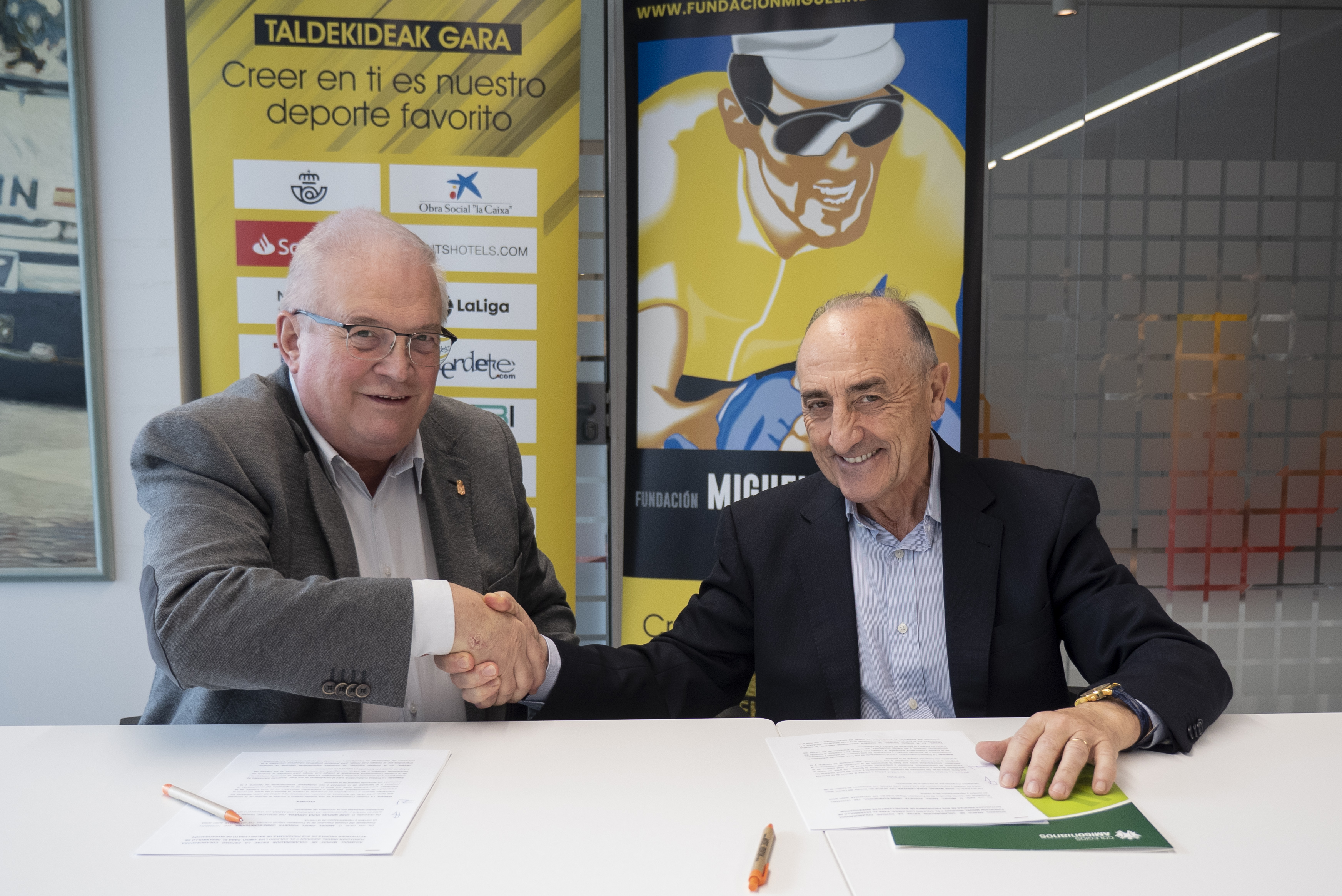 Convenio de colaboraci&oacute;n con el Colegio Amig&oacute;